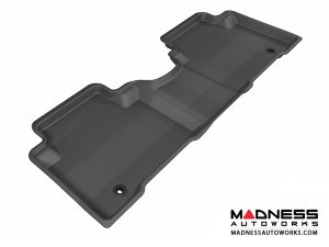 Hyundai Santa Fe Floor Mat - Rear - Black by 3D MAXpider Hyundai Santa Fe Floor Mat - Rear - Black by 3D MAXpider